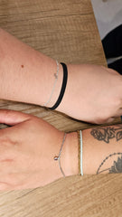 Bracelets permanents posés en duo à Pérols près de Montpellier par Atelier Moja Bijoux